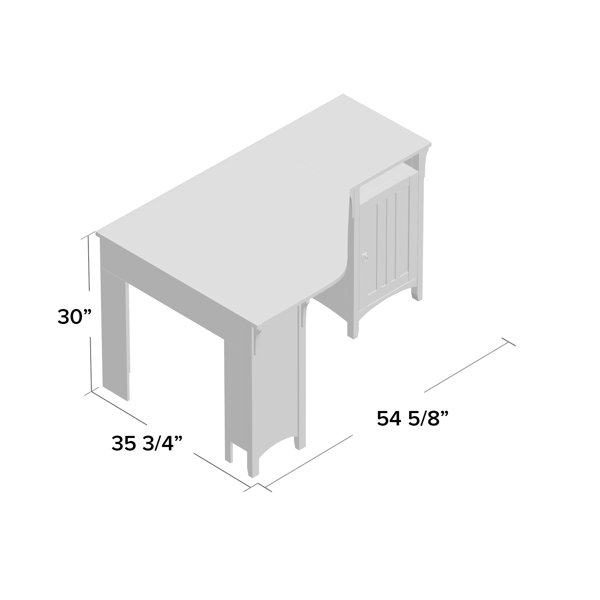 Red Barrel Studio® Reversible LShape Desk & Reviews Wayfair